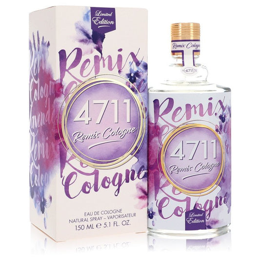 4711 Remix Lavender Eau De Cologne Spray (Unisex) By 4711