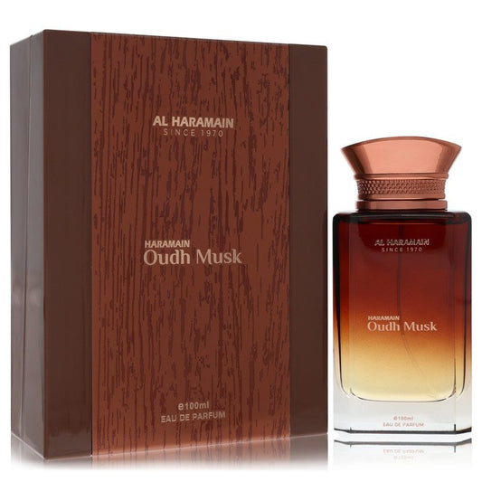 Al Haramain Oudh Musk Eau De Parfum Spray By Al Haramain – 98 ml