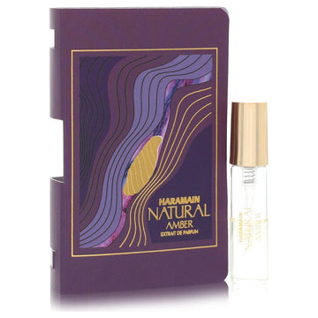 Al Haramain Natural Amber Vial (sample -Manufacturer 1/2 filled) By Al Haramain – 9 ml