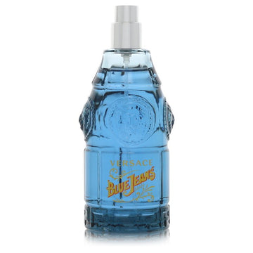 Blue Jeans Eau De Toilette Spray (Tester New Packaging) By Versace