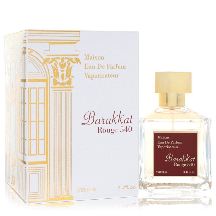 Fragrance World Barakkat Rouge 540 Eau De Parfum Spray (Unisex) By Fragrance World – 100 ml