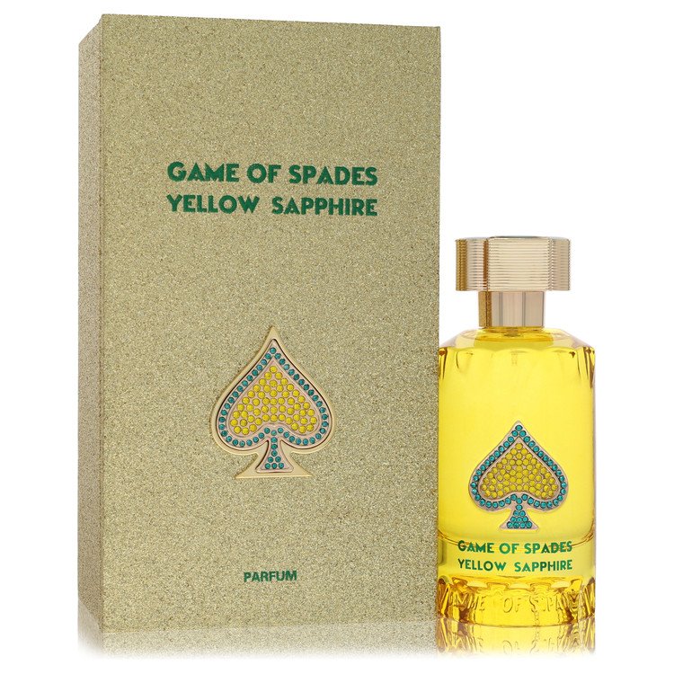 Jo Milano Game Of Spades Yellow Sapphire Parfum Spray (Unisex) By Jo Milano – 90 ml