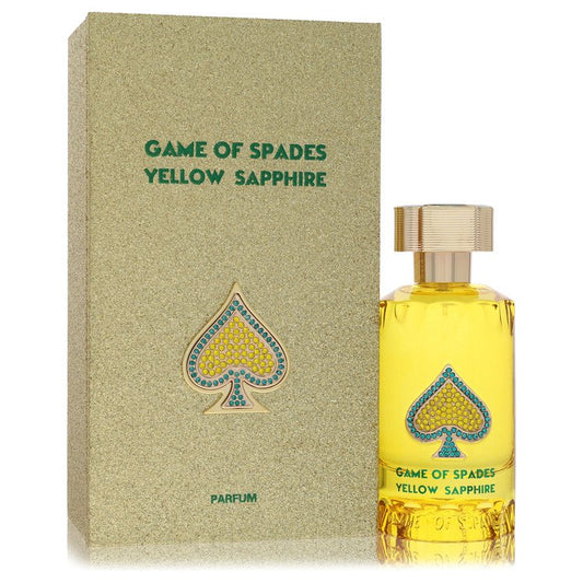 Jo Milano Game Of Spades Yellow Sapphire Parfum Spray (Unisex) By Jo Milano – 90 ml