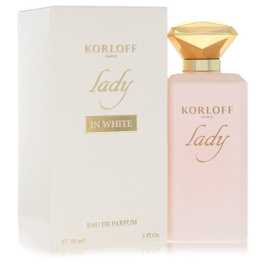 Korloff Lady In White Eau De Parfum Spray By Korloff – 90 ml