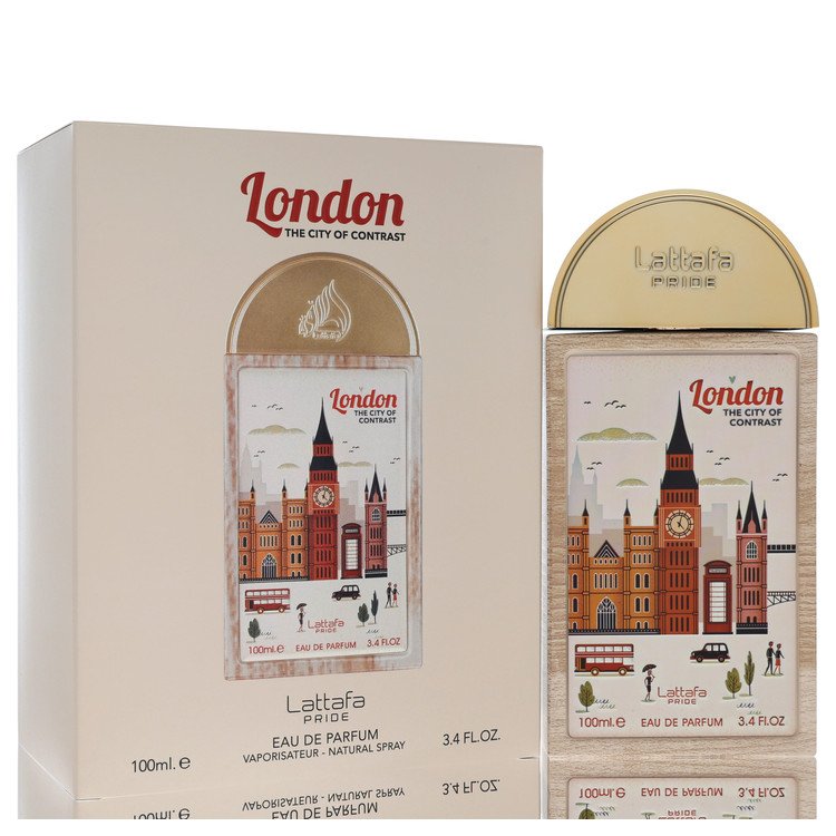 Lattafa Pride London The City Of Contrast Eau De Parfum Spray (Unisex) By Lattafa – 100 ml