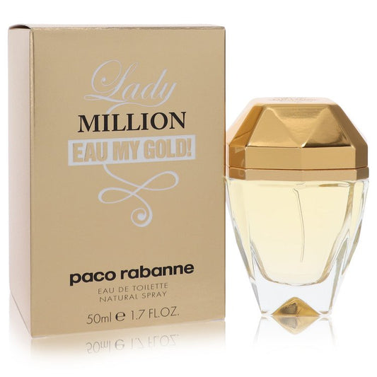 Lady Million Eau My Gold Eau De Toilette Spray By Paco Rabanne – 50 ml