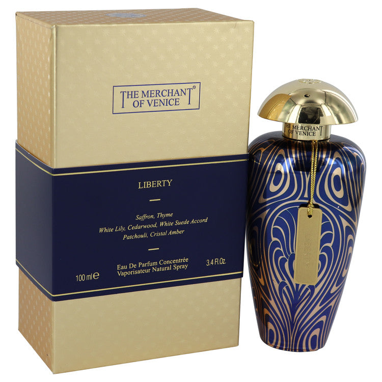 Liberty Eau De Parfum Concentree Spray (Unisex) By The Merchant of Venice – 100 ml