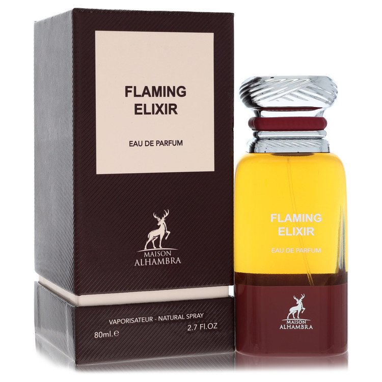 Maison Alhambra Flaming Elixir Eau De Parfum Spray (Unisex) By Maison Alhambra – 80 ml