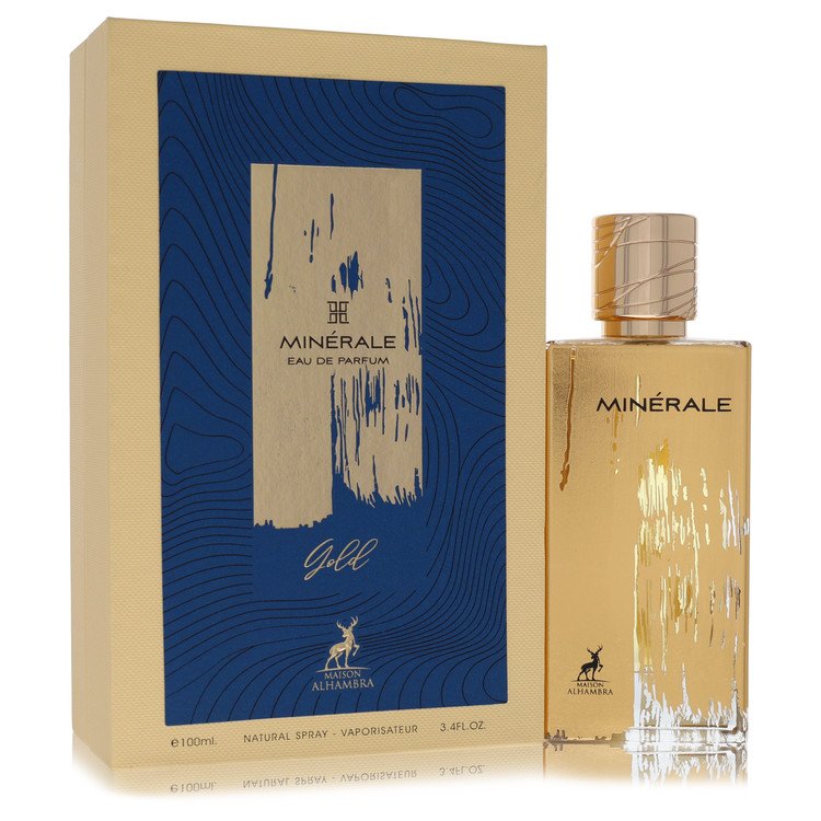 Maison Alhambra Minerale Gold Eau De Parfum Spray By Maison Alhambra – 100 ml