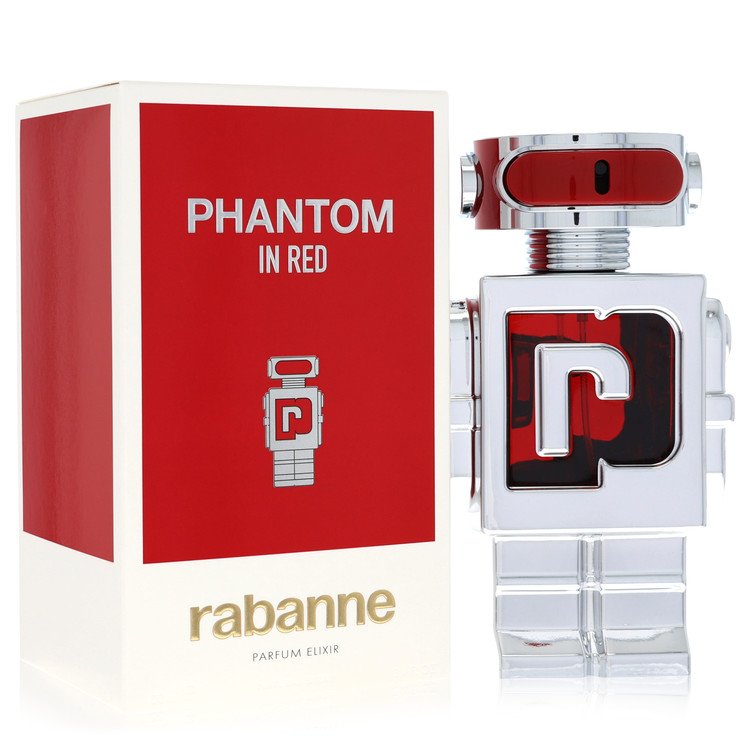 Paco Rabanne Phantom In Red Elixir Parfum Spray By Paco Rabanne – 100 ml