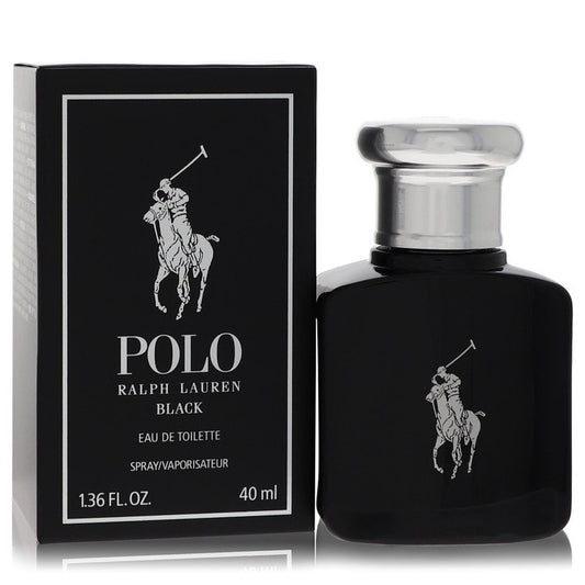 Polo Black Eau De Toilette Spray By Ralph Lauren – 41 ml