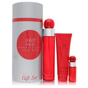 Perry Ellis 360 Red Gift Set By Perry Ellis