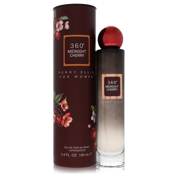 Perry Ellis 360 Midnight Cherry Eau De Parfum Spray By Perry Ellis – 100 ml