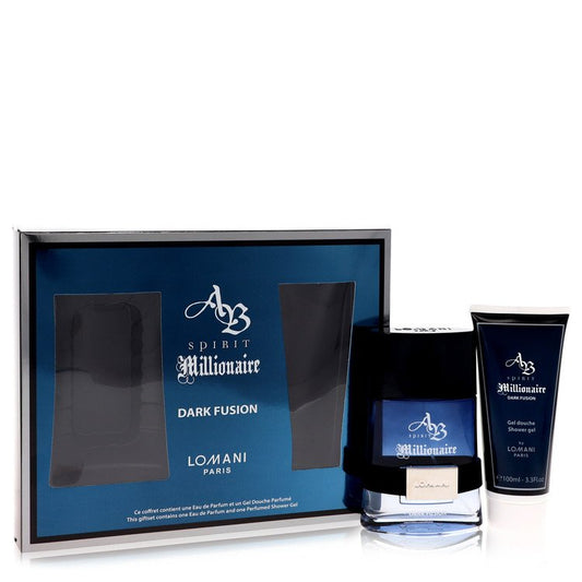 Spirit Millionaire Dark Fusion Gift Set By Lomani