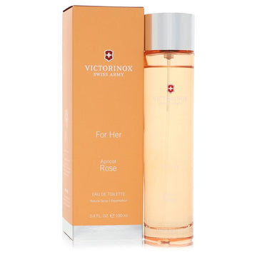 Swiss Army For Her Apricot Rose Eau De Toilette Spray By Victorinox – 100 ml