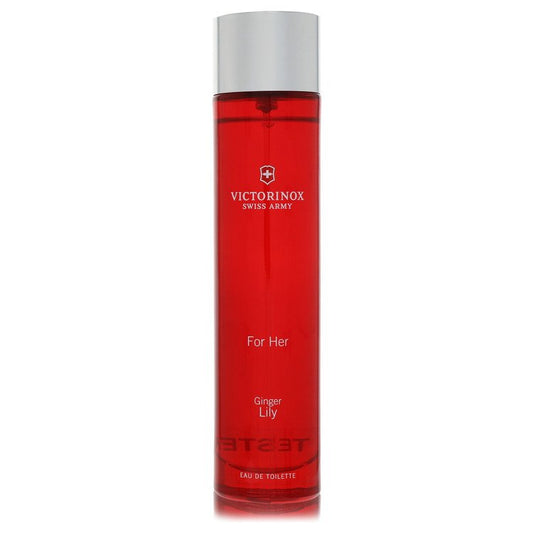 Swiss Army Ginger Lily Eau De Toilette Spray (Tester) By Victorinox – 100 ml