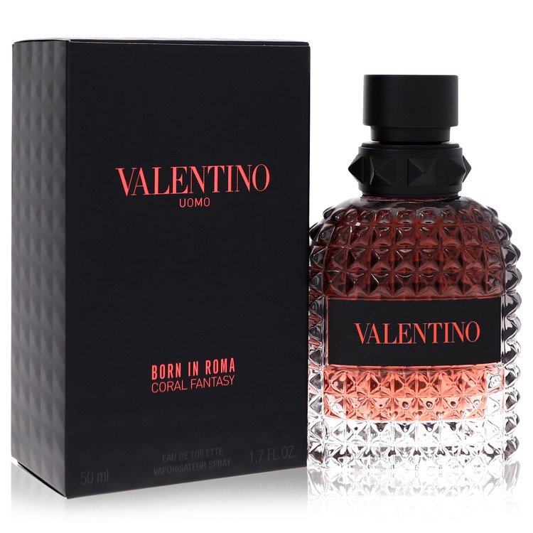 Valentino Uomo Born In Roma Coral Fantasy Eau De Toilette Spray By Valentino – 50 ml