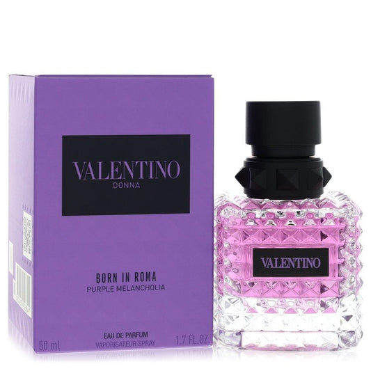 Valentino Donna Born In Roma Purple Melancholia Eau De Parfum Spray By Valentino – 50 ml