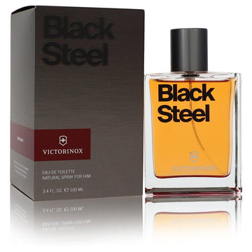 Victorinox Black Steel Eau De Toilette Spray By Victorinox