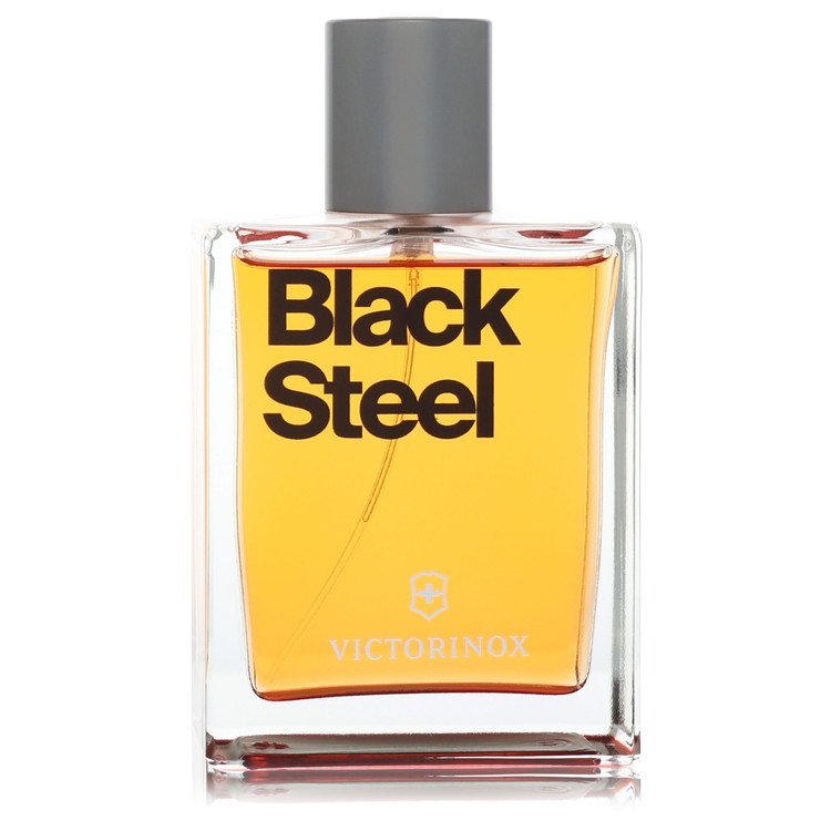 Swiss Army Black Steel Eau De Toilette Spray (Tester) By Victorinox – 100 ml