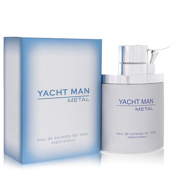 Yacht Man Metal Eau De Toilette Spray By Myrurgia