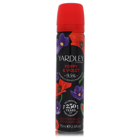 Yardley Poppy & Violet Body Fragrance Spray By Yardley London