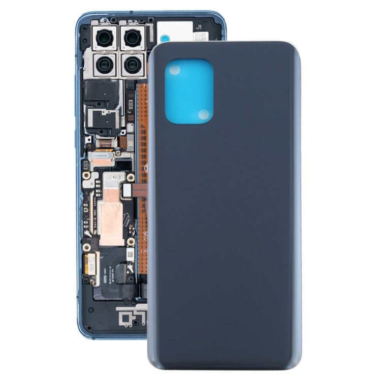 Original Battery Back Cover for Xiaomi Mi 10 Lite 5G in black color, the best quality replacement cover for Xiaomi Mi 10 Lite 5G - ideal for a seamless fit and stylish upgrade.